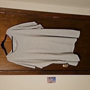 Nightgown,  short, Sz 5X/6X, gray